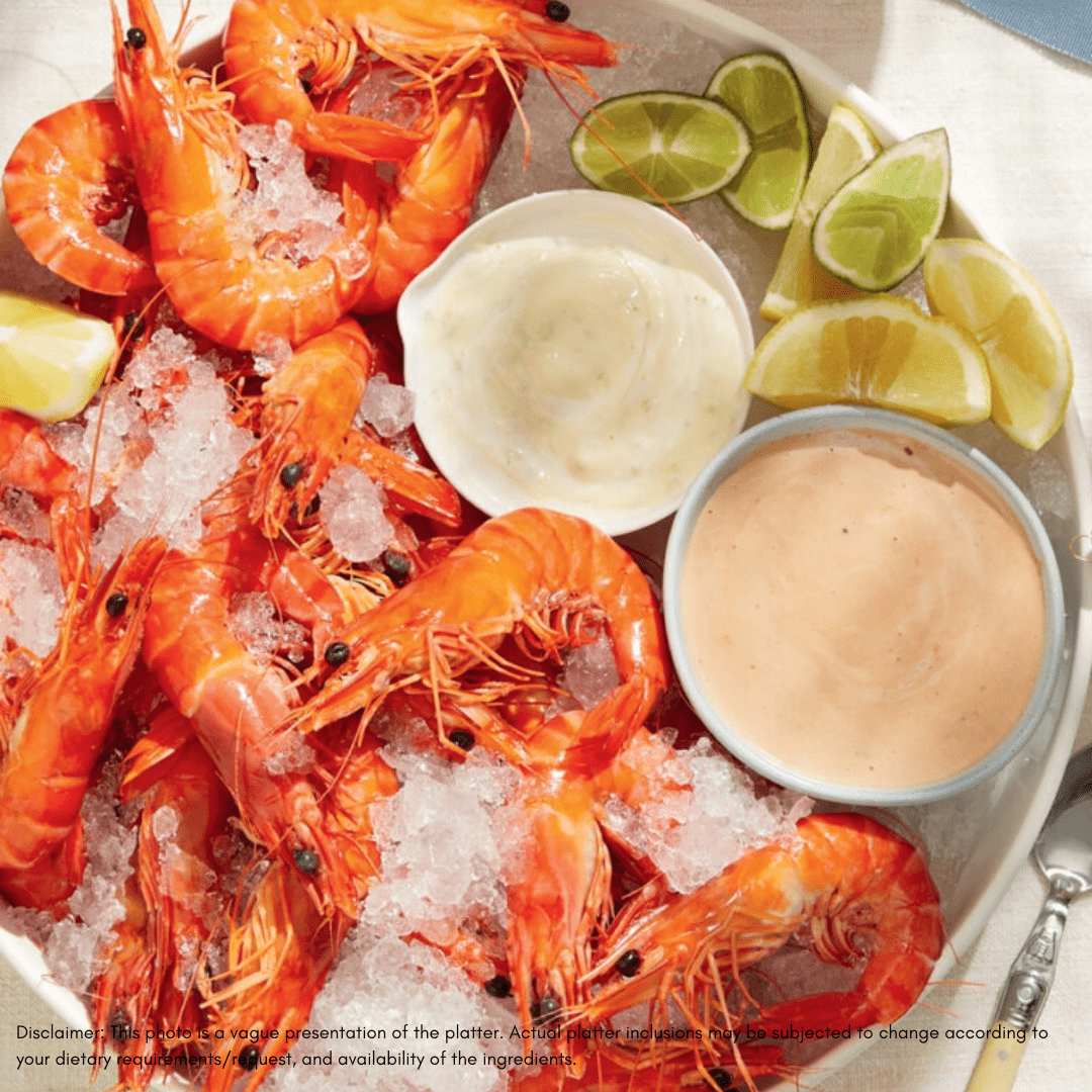 XMAS COLD SEAFOOD PACKS | $100 per person