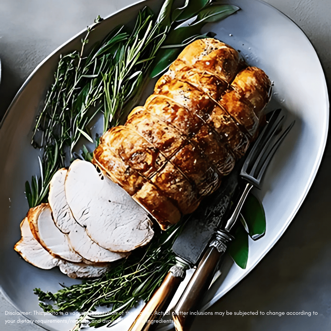 XMAS MAINS | ALL SERVED IN TRAYS READY FOR THE OVEN