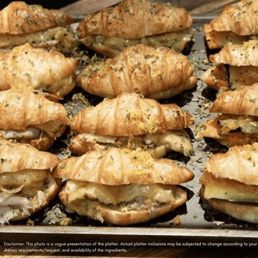 SAVOURY CROISSANT PLATTER | $16 per person